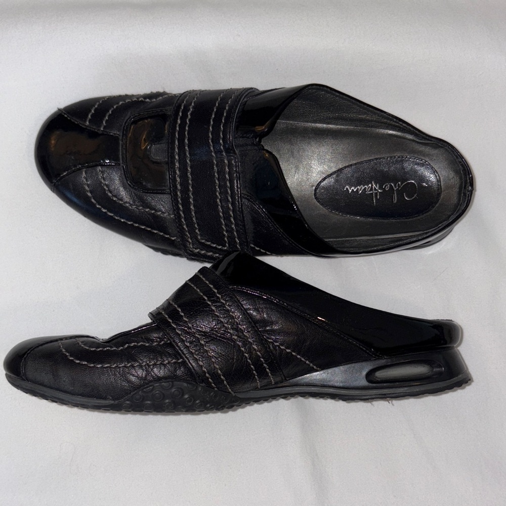 Cole Haan Men’s Black Leather Slip-On Loafers